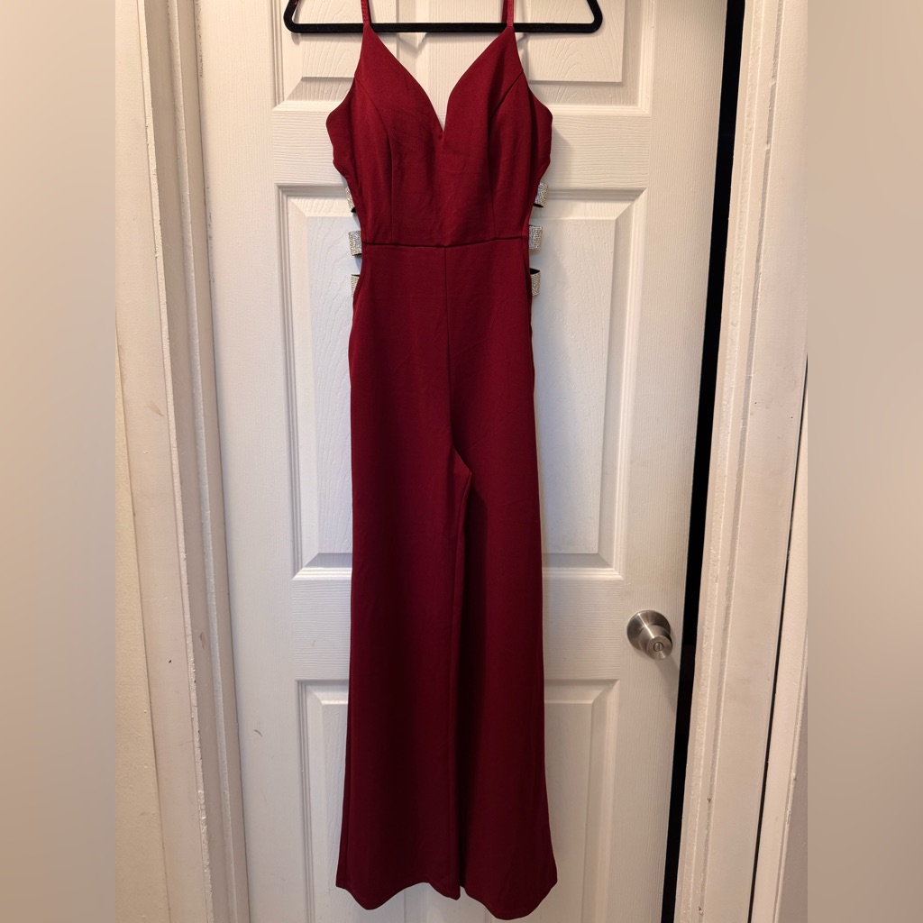 Iris Brand Red Pantsuit Iris Brand Red Pantsuit